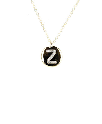 Initial Necklace w/ CZ image 25